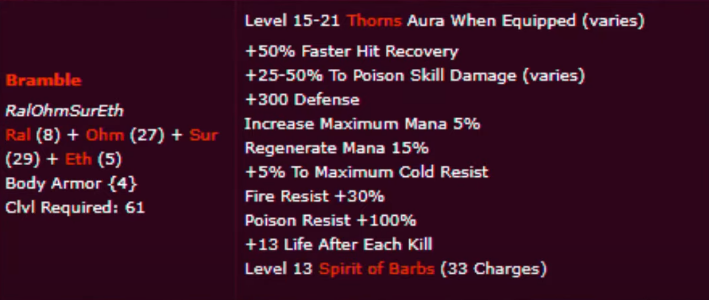 6 Best Diablo 2 Chest Armor Runewords - Most Powerful Runewords For Chest Armor In D2R | Strongest Gear
