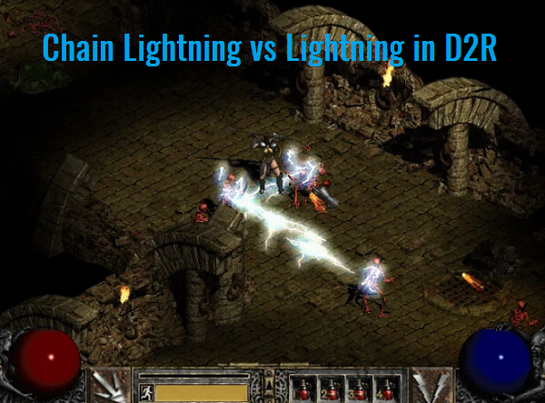 Diablo 2 Resurrected Chain Lightning vs Lightning - Is Chain Lightning Good in D2R? 