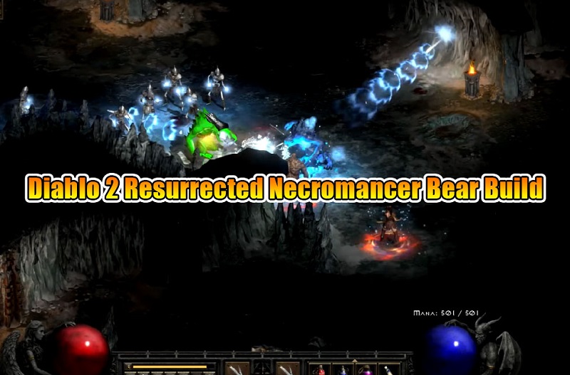 Best Diablo 2 Resurrected Necromancer Bear Build (IAS Bug) - Strongest Melee Build For Necromancer 