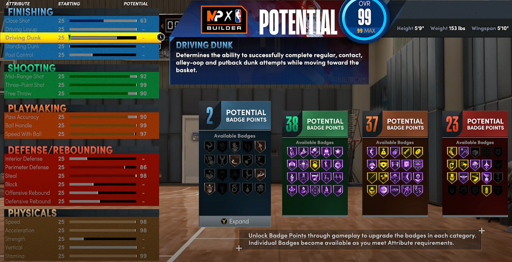 NBA 2K22 Best Pro Am Builds - Point Guard Build