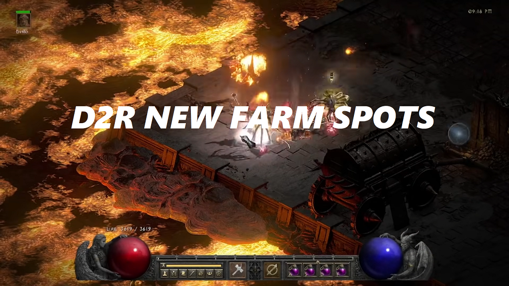 Diablo 2 Resurrected 2.4 Patch New Level 85 Farm Areas for End-Game Leveling & Magic Finding