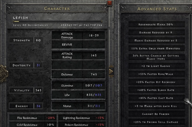 Budget Diablo 2 Resurrected Necromancer Fishymancer Build - Attributes, Skill Tree, Gear & More