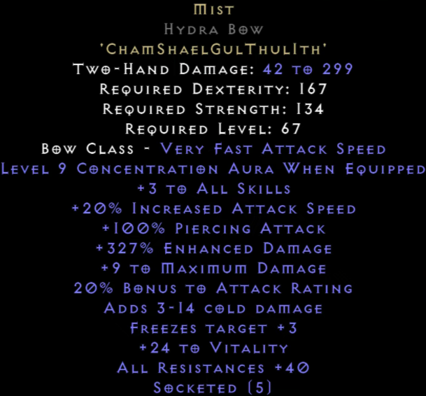 D2R 2.4 New Runeword Mist Guide - How to Use Mist in Diablo 2 Resurrected 2.4 PTR