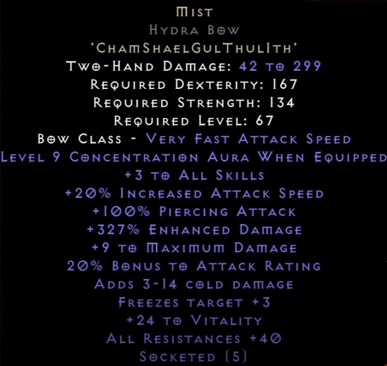 Diablo 2 Resurrected Ladder (Patch 2.4) New Runewords 2022 - Mist, Wisdom, Unbending Will & More In D2R