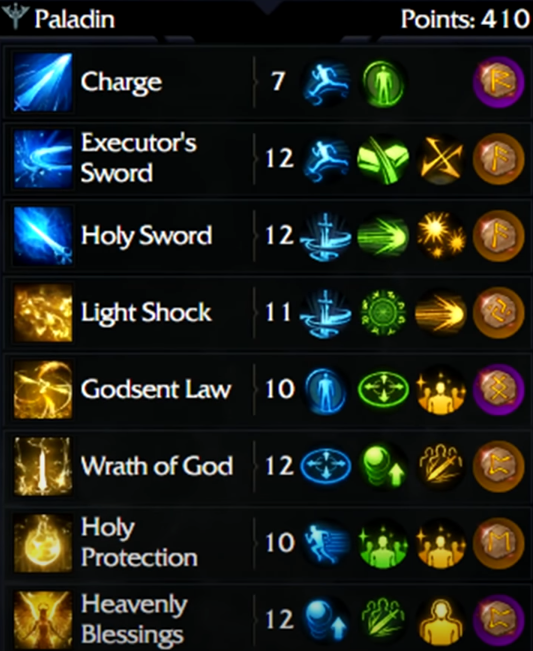 LOST ARK PVE PALADIN BUILD