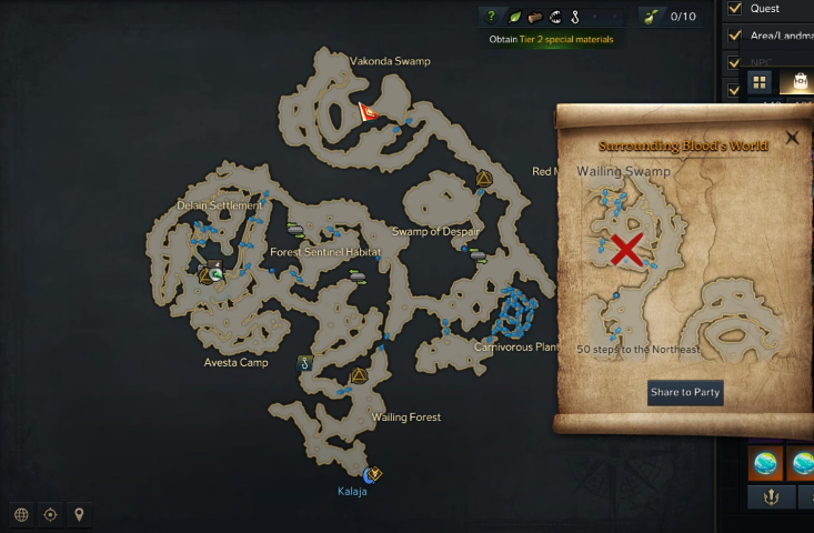 lost ark treasure map guide