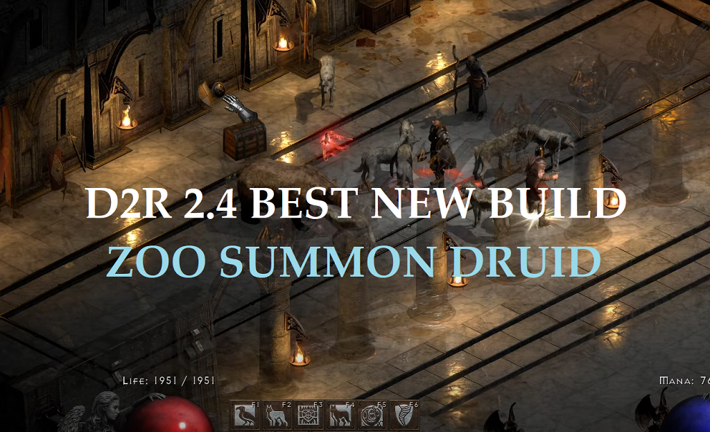 D2R 2.4 Best Summon Druid Build Guide