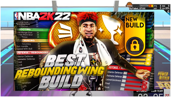 Best NBA 2k22 Rebounding Wing Build- The Most Overpowered Build For 2k22 Current Gen