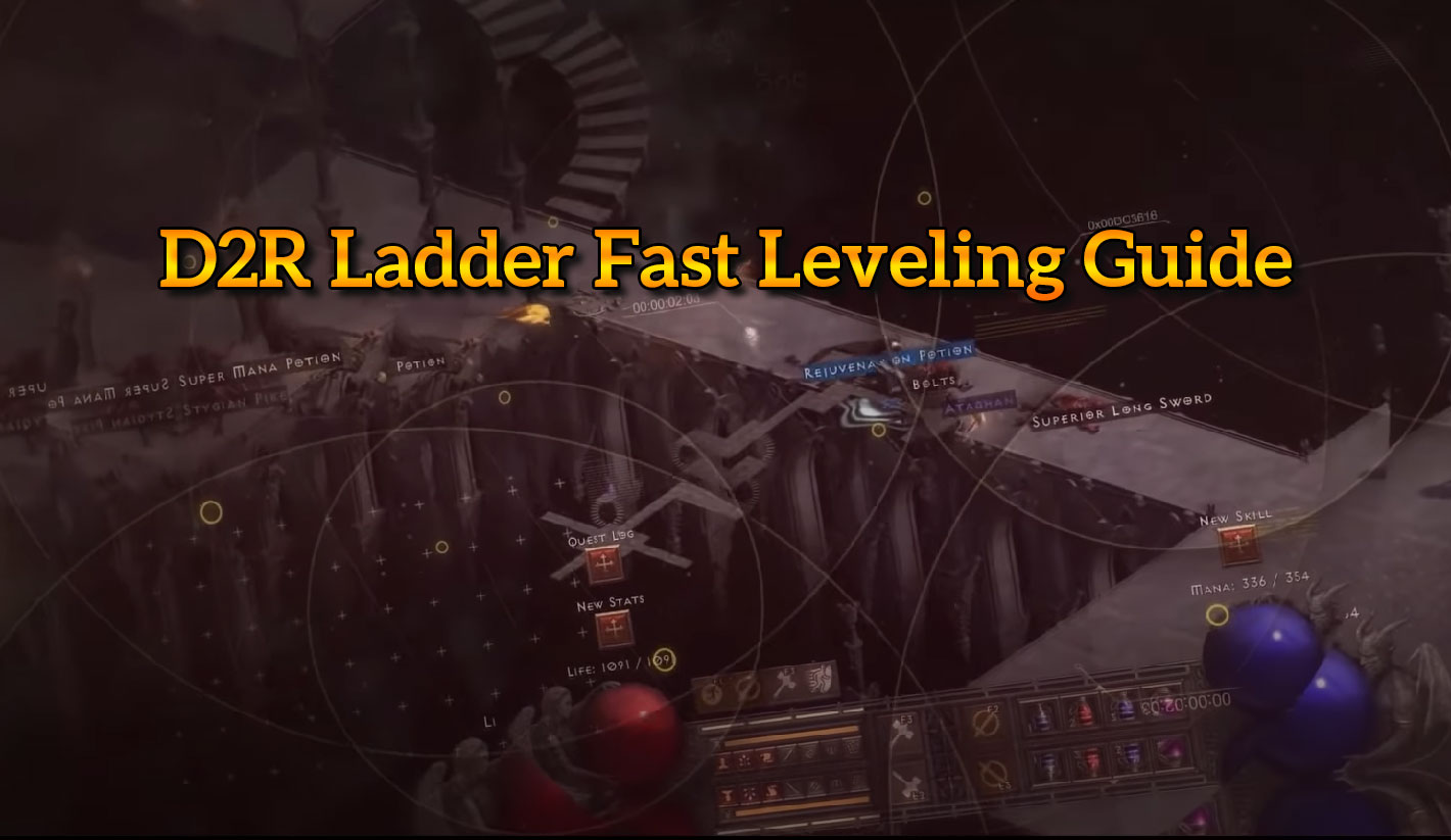 D2R Ladder Leveling Guide - Diablo 2 Resurrected Ladder Season 1 Fast Level