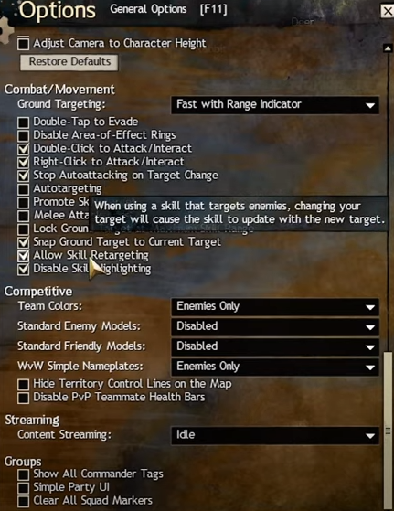 GW2 best settings