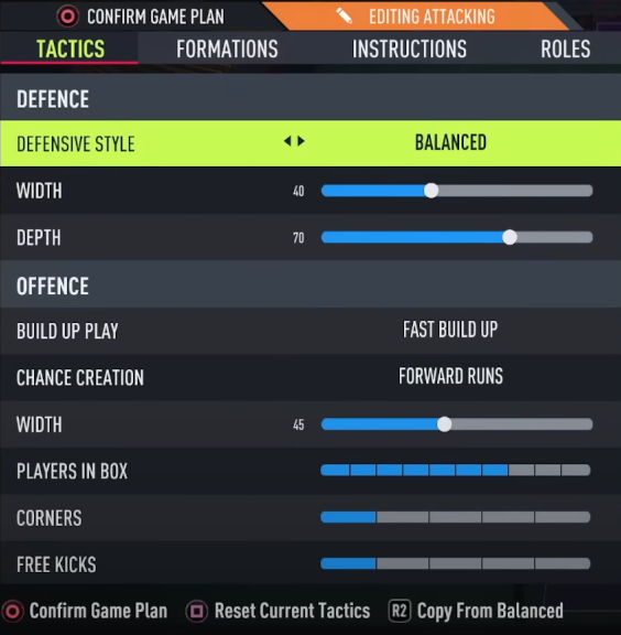 FIFA FUT Formations,FIFA Tactics