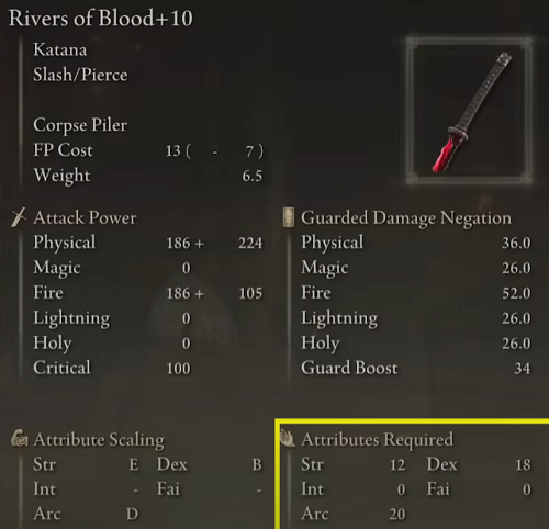 Best Elden Ring Rivers of Blood Build Patch 1.06 - Is Rivers of Blood Still OP?
