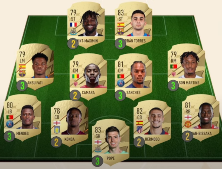 Best FIFA 23 starter teams for Web App & early access on 10k-50k