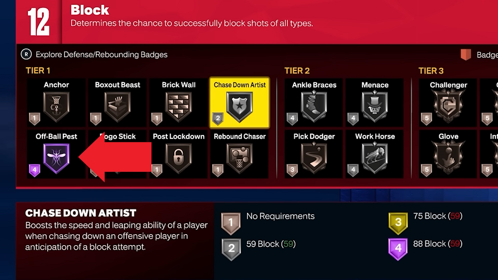 NBA 2K23 Badge Tier Guia 1