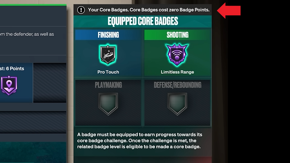 NBA 2K23 Build System - Core Badge