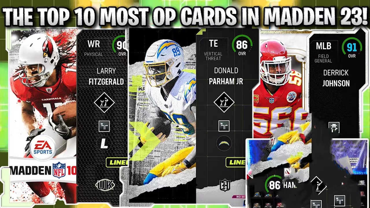 Madden 23 Top 10 Most Overpowered Cards | Madden 23 Ultimate Team OP Cards Guide