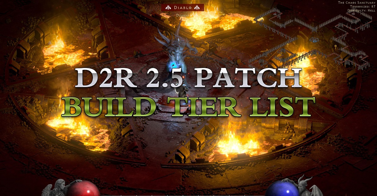 D2R 2.5 Tier List: Best Builds For Ladder Season 2 Start, Terror Zones, Uber, Chaos, Elite Hunt & Endgame Farm