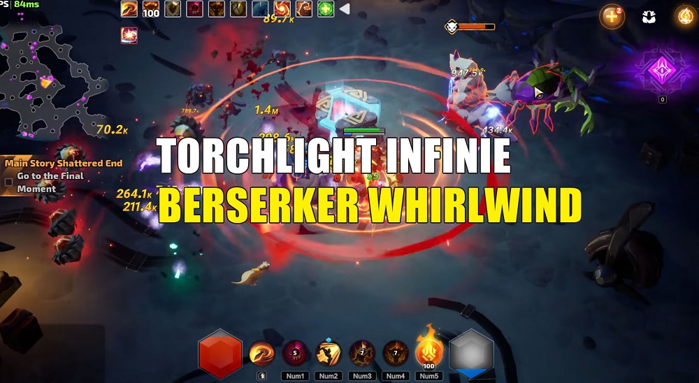 Torchlight Infinite Best Berserker Whirlwind Rehan Build Guide