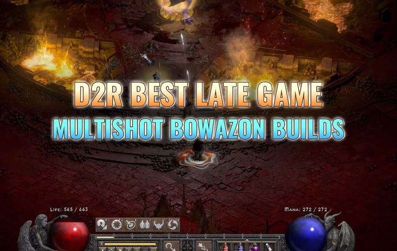 D2R BEST LATE GAME MULTISHOT BOWAZON BUILDS