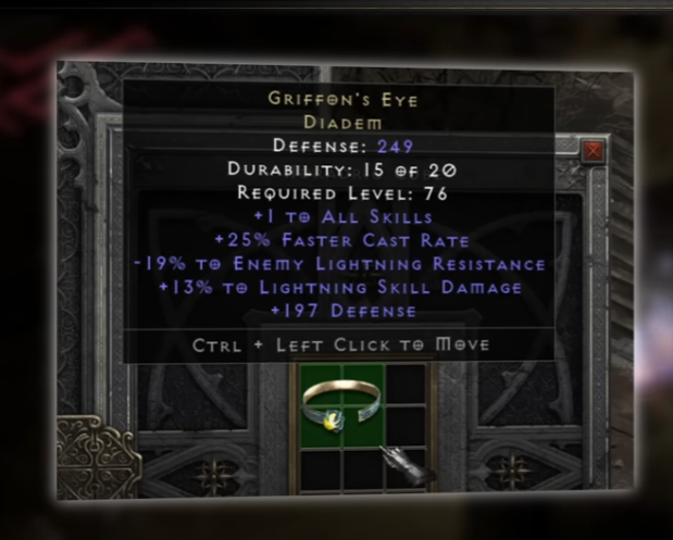 Diablo 2 Resurrected Items Guide - How To Find A Griffon's Eye Quickly?