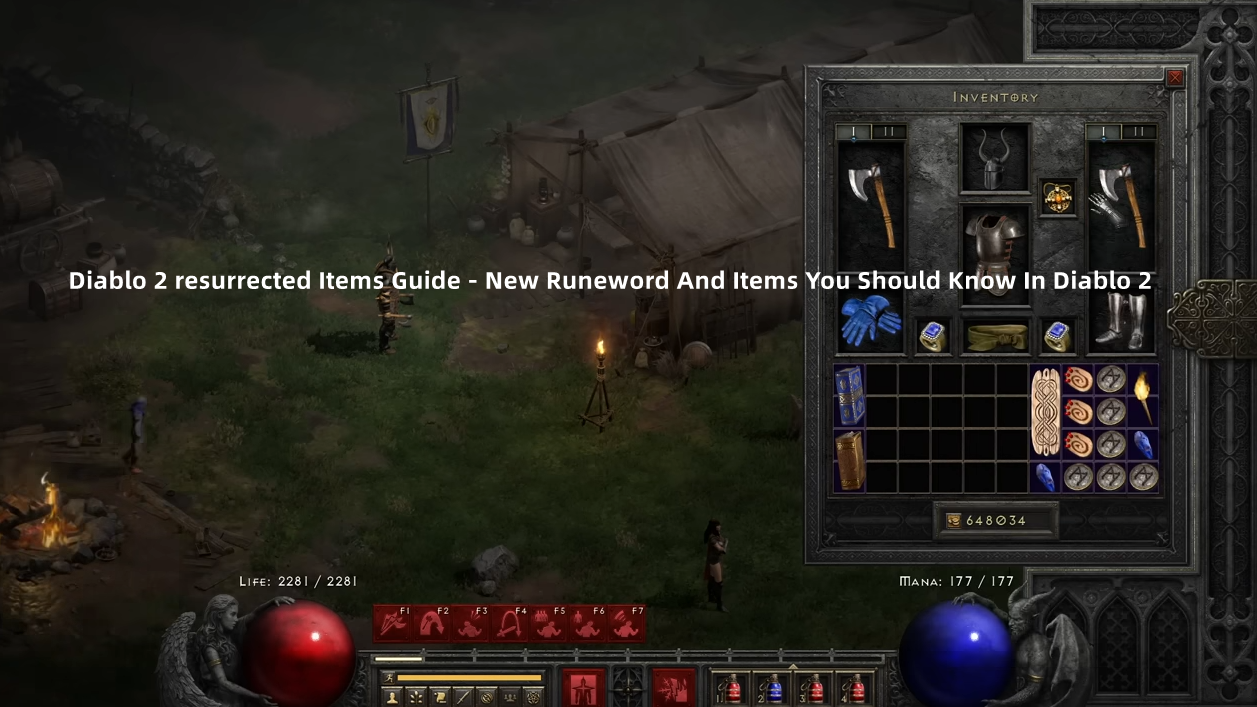 Diablo 2 resurrected Items Guide - New Runeword And Items You Should Know In Diablo 2