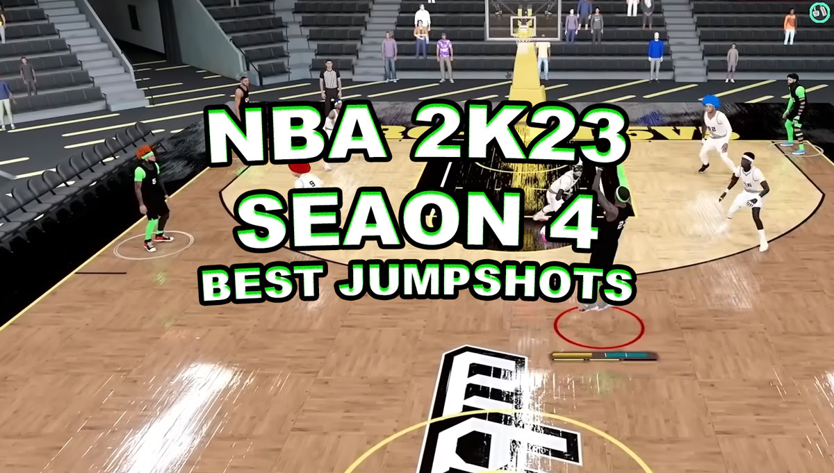 NBA 2K23 Season 4 Best Jumpshots for Under 6'4, 6'5-6'9, 6'10+ Builds (Nex & Current Gen)