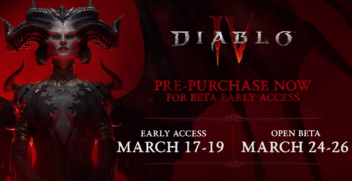 when does Diablo 4 open beta start