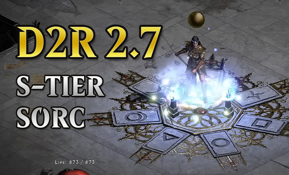D2R 2.7 Best Sorc Build: S-Tier Lightning Nova Sorceress Build Guide in Season 4