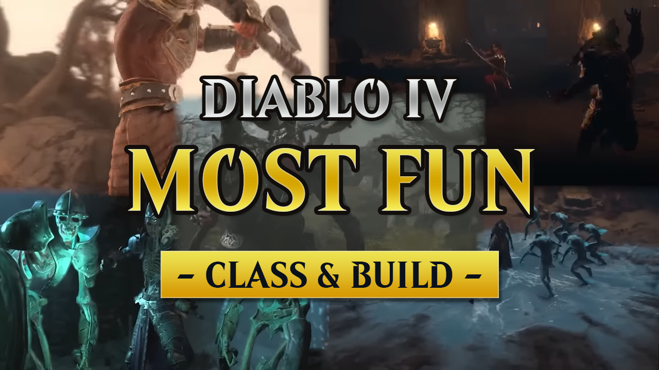 Diablo 4 Most Fun Class & Build For Solo Beginners | D4 Class Tier List After Sever Slam