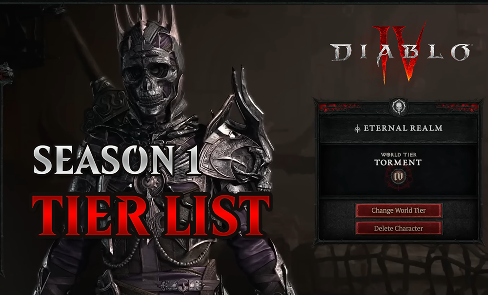Diablo 4 Season 1 Tier List - Best Class & Builds