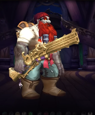 Gold Plated Witchhunter’s Carbine